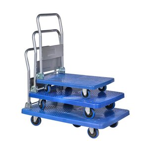 Foldable Hand Cart Manufacturer - 150-300kg Plastic Platform