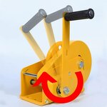 Ratchet Worm Gear Winch Supplier - 1200-2600lbs Portable with