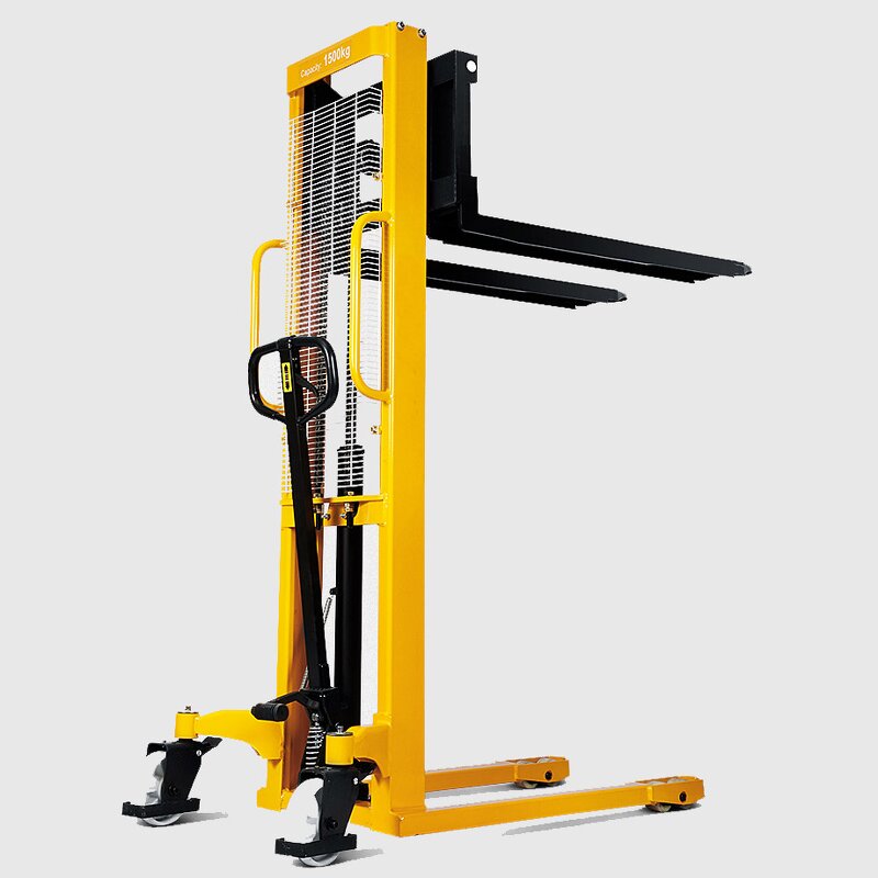 Hand Manual Forklift Supplier - 500kg-2t Hydraulic Stacker