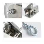 Brake Hand Winch Supplier - Factory Direct 2600LBS Stainless