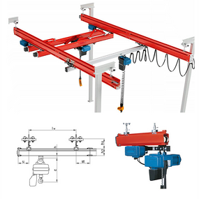 Flexible Single Girder Crane Manufacturer - 0.5-3Ton Traveling
