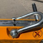 Round Type Lifting Magnet Supplier - 130mm 500kg-3 Ton