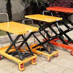 Manual Scissor Lift Table Supplier - 500kg Cart Mobile