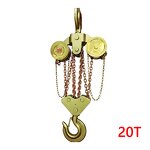 Hook Chain Hoist Supplier - Outdoor 3-5 Ton Manual Block