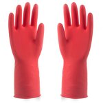 Latex Gloves Manufacturer - Heavy Duty Black Elbow High Industrial Gloves