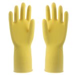 Latex Gloves Manufacturer - Heavy Duty Black Elbow High Industrial Gloves