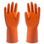 Latex Gloves Manufacturer - Heavy Duty Black Elbow High Industrial Gloves