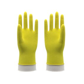 Kitchen Rubber Gloves Manufacturer - Silver Lined Dishwashing Cleaning Gloves