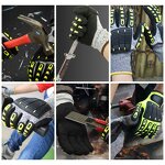 Work Safety Gloves Manufacturer - New Design Cut Impact Resistant Ironclad