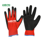 Work Gloves Manufacturer - Recycled Polyester Garden Foam Latex Coated