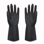 Nitrile Gloves Manufacturer - Robust Durable Black Enhanced Grip Work Gloves
