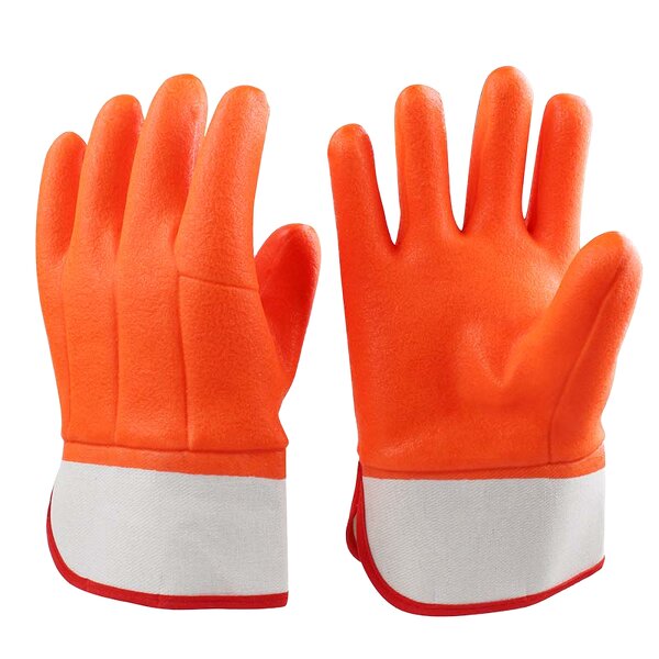 Winter Safety Gloves Manufacturer - PVC Dipping Cotton Liner Low Temperature