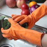 Household Rubber Gloves Manufacturer - 100% Latex Cleaning Garden Protective Gear
