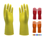 Latex Household Gloves Manufacturer - Reusable Kitchen Cleaning Waterproof Gloves