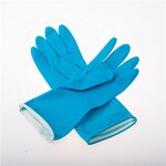 Latex Gloves Manufacturer - Kitchen Household Washing Dip Flock Lined