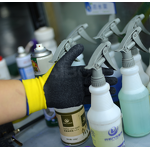 Nitrile Safety Gloves Manufacturer - Custom Logo Diamond Textured Work Gloves