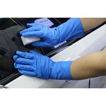 Nitrile Safety Gloves Manufacturer - Diamond Texture Reusable Work Gloves