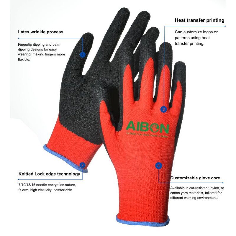 Work Gloves Manufacturer - OEM Touch Screen Waterproof Anti Cut Gloves