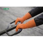 Work Gloves Manufacturer - Black Dishwasher Safe Heavy Duty Microfoam