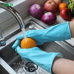 Work Gloves Manufacturer - Custom Mechanic Blue Grip Cotton Lined