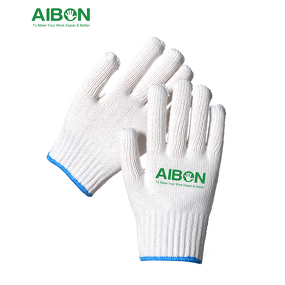 Cotton Work Gloves Manufacturer - 10 Gauge Natural Knitted Hand Gloves