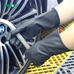 Industrial Gloves Manufacturer - Flocklined Unlined Bi-colour Latex Free