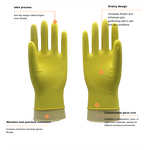 Kitchen Cleaning Gloves Manufacturer - Waterproof Reusable Natural Rubber Latex