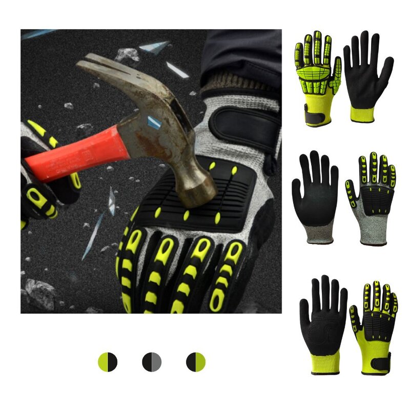 Work Safety Gloves Manufacturer - New Design Cut Impact Resistant Ironclad