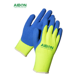 Work Gloves Manufacturer - Recycled Polyester Garden Foam Latex Coated