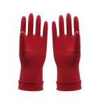 Kitchen Gloves Manufacturer - Red Latex Rubber Dish Wash Hand Gloves