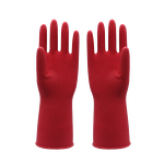 Kitchen Gloves Manufacturer - Red Latex Rubber Dish Wash Hand Gloves