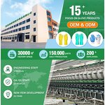 Latex Work Gloves Manufacturer - Custom Long Cuff Flocklined Household Gloves