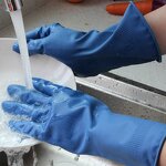 Latex Gloves Manufacturer - Cleaning Long Hand Garden Construction Women