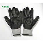 Cut Resistant Gloves Manufacturer - White PU Coated Level 4 Butcher Gloves