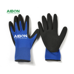 Nitrile Work Gloves Manufacturer - 13 Gauge Polyester Nylon Foam Coated Gloves