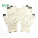 Fingerless Gloves Manufacturer - Sheepskin Touch Motorcycle Knit Womens Gloves