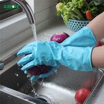 Work Gloves Manufacturer - Custom Mechanic Blue Grip Cotton Lined