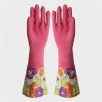 Household Rubber Gloves Manufacturer - Long Cuff Washing Dishes Custom Latex