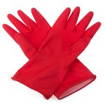 Latex Gloves Manufacturer - Kitchen Household Washing Dip Flock Lined