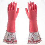 Household Cleaning Glove Manufacturer - Bathroom Kitchen Waterproof Thick Latex