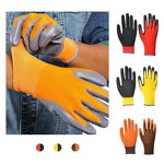 Rubber Garden Gloves Manufacturer - Men Industrial Grip Heavy Duty Safety