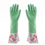 Household Cleaning Glove Manufacturer - Bathroom Kitchen Waterproof Thick Latex