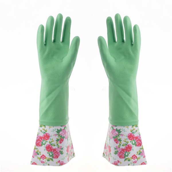 Household Cleaning Glove Manufacturer - Bathroom Kitchen Waterproof Thick Latex