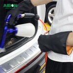 Industrial Gloves Manufacturer - Flocklined Unlined Bi-colour Latex Free