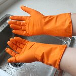 PVC Kitchen Gloves Manufacturer - Reusable Women Cleaning Household Gloves