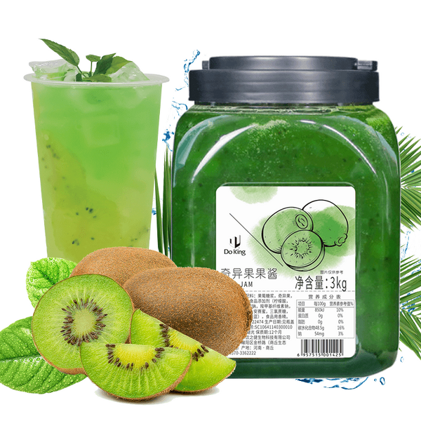 Kiwi Fruit Jam Manufacturer - 24% Fruit Content Beverage OEM