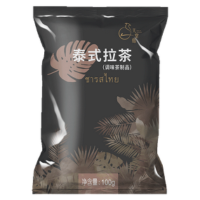 Thai Black Tea Supplier - Halal Certificate Healthy Bubble Tea