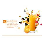 Orange Puree Supplier - Concentrated Fruit Pulp for Bubble Tea