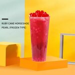 Popping Boba Manufacturer - Frozen Crispy Ruby Horseshoe Pearl