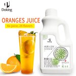 Orange Concentrate Manufacturer - Syrup for Bubble Tea Factory